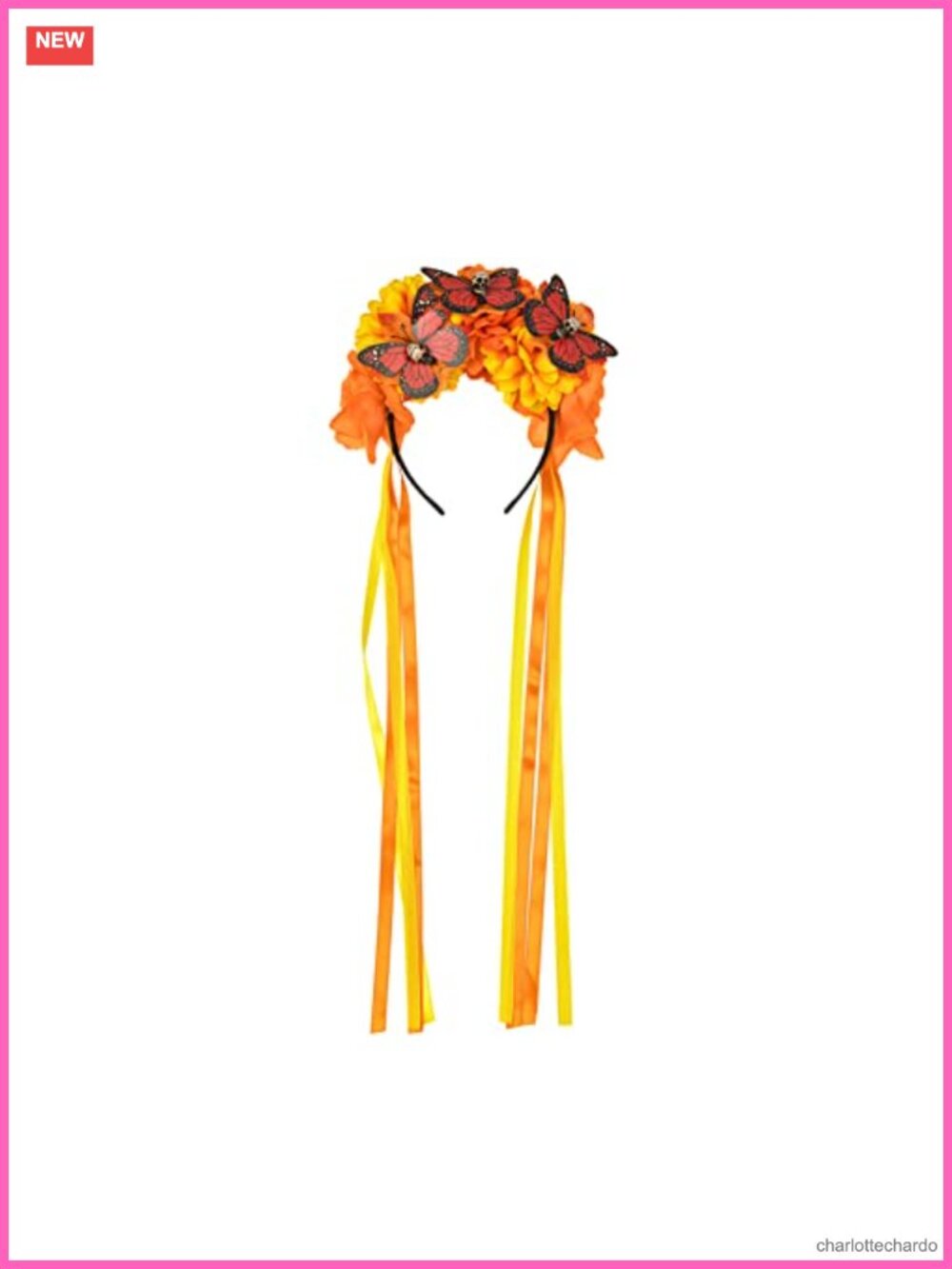 Boho Floral Headband Day of the Dead Cosplay Party Hair Accessories